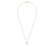 18kt Gelbgoldhalskette mit kleinem Anhänger