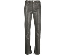 Beschichtete Constance Skinny-Jeans