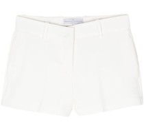 tailored crepe shorts