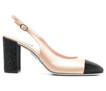 Pumps mit Strass 80mm