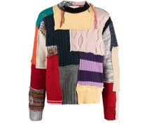 Pullover im Patchwork-Look