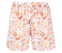 Badehose mit Blumen-Print