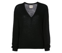 Pullover mit V-Ausschnitt