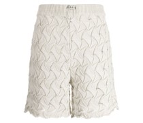 Shorts mit Wellenmuster