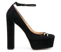 Pumps mit Blockabsatz