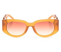 Sonnenbrille mit eckigem Gestell