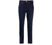 Schmale Cropped-Jeans