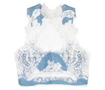 Cropped-Top mit Spitze