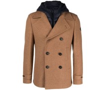 Doppelreihiges Sakko im Layering-Look
