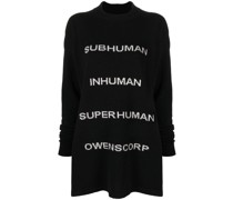 Pullover mit Slogan