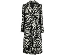 Mantel mit Zebra-Print