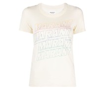 Ziliani T-Shirt mit Logo-Print
