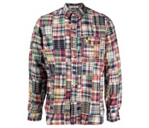 Hemd im Patchwork-Look
