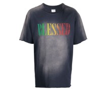 T-Shirt mit Slogan-Print
