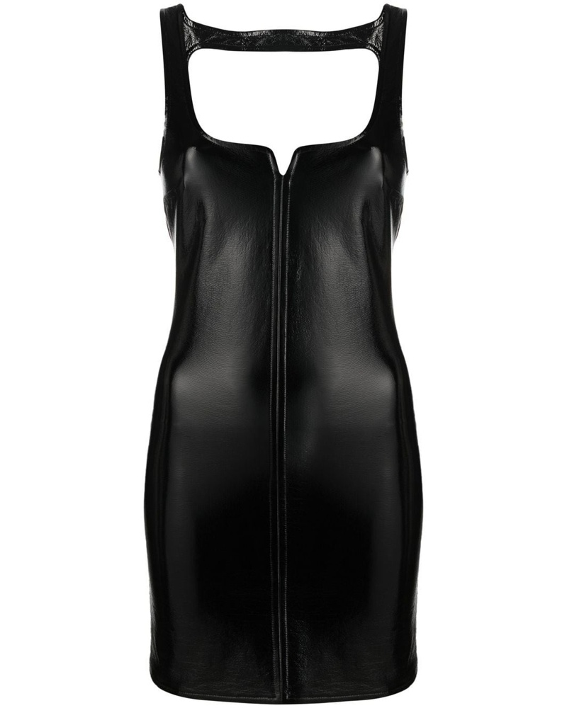 Courrèges Damen Schmales Minikleid