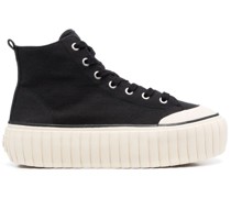 High-Top-Sneakers mit dicker Sohle
