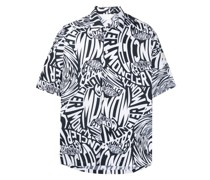 Hemd mit Logo-Print