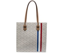 Shopper mit Monogramm-Print