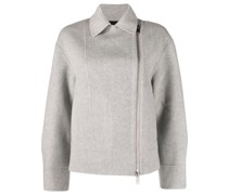 Bikerjacke mit Reißverschlüssen