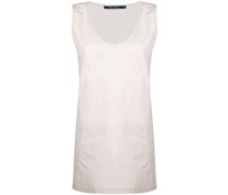 Oversized-Top mit Taschen