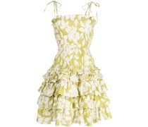Minikleid mit Rüschendetail