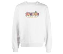 Sweatshirt mit Früchte-Print