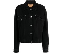 Jeansjacke mit Umlegekragen