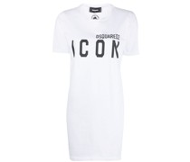 T-Shirtkleid mit Logo-Print