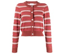 Gestreifter Strickpullover
