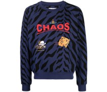Sweatshirt mit Tiger-Print