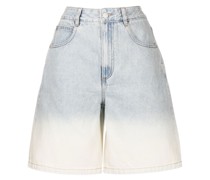 Jeans-Shorts mit geradem Bein