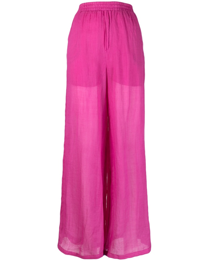 NUDE Damen Hose mit weitem Bein
