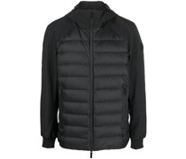 Gefütterte Shell-Jacke mit Logo-Patch