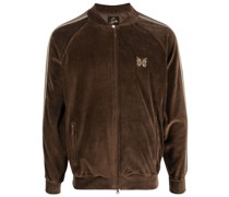 Jacke in Samtoptik