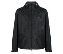 Kapuzenjacke mit Reißverschluss