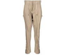 Jogginghose mit Knitteroptik