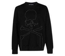Sweatshirt mit Kettenstickerei