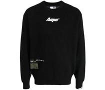 AAPE BY *A BATHING APE® Intarsien-Pullover