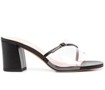 Sandalen mit transparenten Riemen