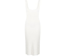 Geripptes Strickkleid