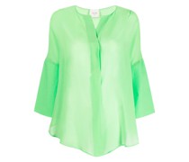 Transparente Bluse