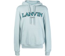 Hoodie mit Logo-Stickerei