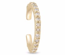 9kt Ear Cuff aus Gelbgold mit Diamanten