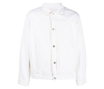 Jeansjacke mit Biesen