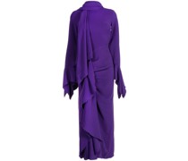 Drapiertes Maxikleid