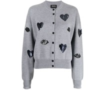 Cardigan mit Pailletten
