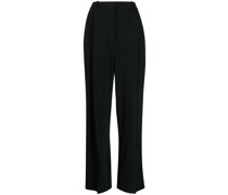 Wide-Leg-Hose mit Falten