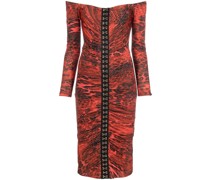 Kleid mit Leoparden-Print