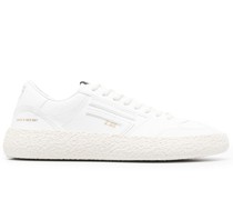 logo-patch low-top sneakers