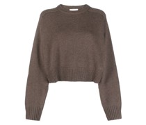 Cropped-Pullover aus Kaschmir